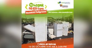 Lee más sobre el artículo EN OCTUBRE SERÁ LA ÚLTIMA JORNADA DE RECOLECCIÓN DE RESIDUOS PELIGROSOS DEL 2019