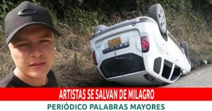 Lee más sobre el artículo Artistas se salvan de milagro