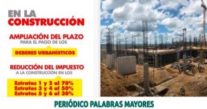 Lee más sobre el artículo EL GOBIERNO DE LA CIUDAD REDUCE EL IMPUESTO A LA CONSTRUCCIÓN