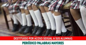Lee más sobre el artículo Procuraduría destituyó e inhabilitó por 11 años a docente por acoso sexual a sus alumnas