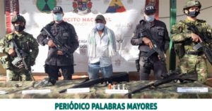 Lee más sobre el artículo Judicializado por almacenar armas que pertenecerían a disidencias de las FARC