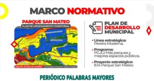 Lee más sobre el artículo PROYECTO PARQUE SAN MATEO AVANZA EN SU PROCESO DE  ALISTAMIENTO