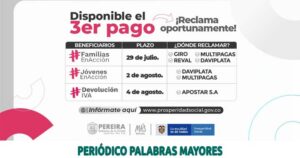 Lee más sobre el artículo YA ESTÁN DISPONIBLES LOS PAGOS PARA BENEFICIARIOS DE JÓVENES EN ACCIÓN, FAMILIAS EN ACCIÓN Y DEVOLUCIÓN DE IVA