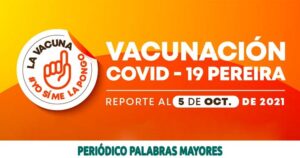 Lee más sobre el artículo PEREIRA LIDERA AVANCE DE VACUNACIÓN COVID EN CIUDADES CAPITALES DEL EJE CAFETERO