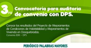 Lee más sobre el artículo IDM y DPS liderarán auditoría visible del programa de mejoramientos de vivienda en Dosquebradas