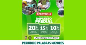 Lee más sobre el artículo SE AMPLÍAN LOS PLAZOS POR PRONTO PAGO DEL IMPUESTO PREDIAL EN DOSQUEBRADAS