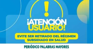Lee más sobre el artículo GOBIERNO DE PEREIRA INFORMA SOBRE EL PROCEDIMIENTO PARA EVITAR SER RETIRADO DEL RÉGIMEN SUBSIDIADO EN SALUD