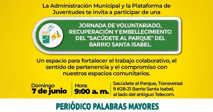 Lee más sobre el artículo Dosquebradas realiza ‘convite’ este domingo para transformar El Sacúdete de Santa Isabel