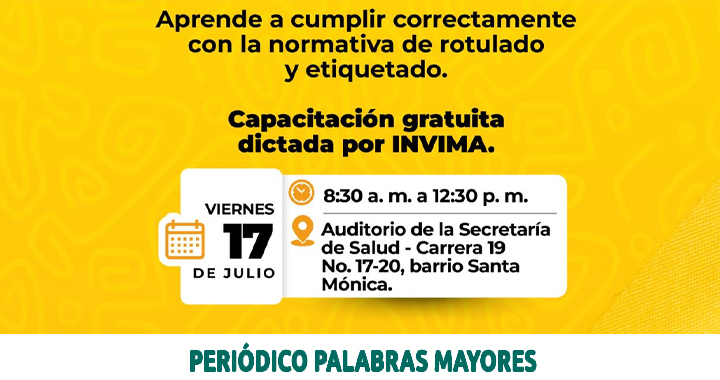 Lee más sobre el artículo Alcaldía de Dosquebradas capacita a 35 emprendedores en temas de rotulado de alimentos con el INVIMA