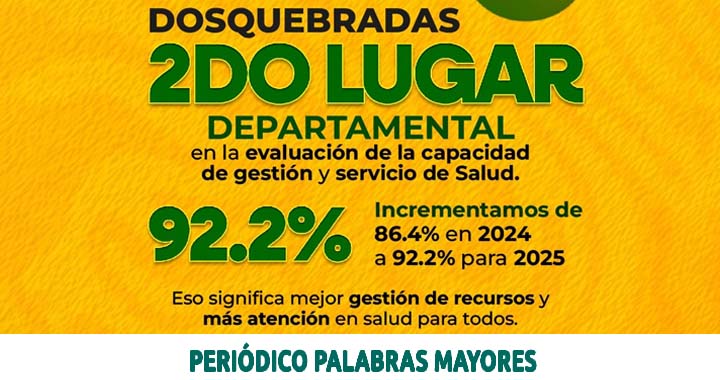 En este momento estás viendo Dosquebradas, segundo municipio mejor calificado en Risaralda en gestión de salud