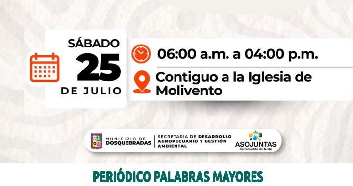 Lee más sobre el artículo Mercados Campesinos Itinerantes de Dosquebradas llega este sábado a Villavento